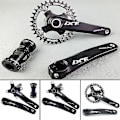 Miniatyrbillede 3 af 5: Sort Krankarm 6,7 tommer Reservedel Ixf Mtb Landevejscykel