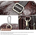 Miniatyrbillede 4 af 5: Mænds Læder Mobiltelefon Crossbody Tasker, Mobiltelefon Bæltepose, 6,5\" Lille