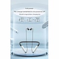 Pikkukuva 3 / 4: Bluetooth-kuulokkeet kaulalla, langattomat nappikuulokkeet, melunvaimennus White