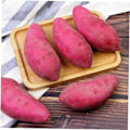 Miniatyrbild 6 av 8: Skummaterial Falsk Sötpotatis Realistisk Simulering för Dekorativ Grönsaksutställning