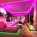 Miniatyrbillede 3 af 5: 10m LED-lysstribe Dæmpbar RGB 600 LED'er 5050 SMD
