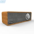Miniatyrbillede 1 af 5: Smalody Træ Retro Bluetooth Højttaler Mini Trådløs