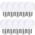 Miniatyrbillede 1 af 5: 12 stk. 5W LED Globe Pærer 460Lm E14 G8.5 E26 E27 G45