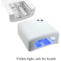Miniatyrbilde 3 av 5: 4 stk 9W UV-lampe Lys for Neglekunst Tørker Herding Lampe U-formet Lampe Pære Rør