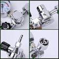 Miniatyrbillede 4 af 4: 0-25mpa Argon Regulator Co2 Mig Tig Flowmeter Svejsningsmåler