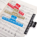 Miniatyrbild 2 av 4: Universal Notställsklipp Bokpappershållare För Gitarr Violin Musik Blue