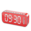 Miniatyrbild 1 av 4: Multifunktionell LED-digital väckarklocka, Bluetooth-högtalare, nattduksbord Luminous elektronisk musikbox