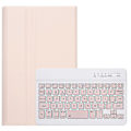 Miniatyrbild 2 av 5: Tangentbord+fodral för Samsung Galaxy Tab A7 Lite 8.7 T220 / T225 Pink