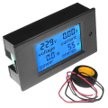 Miniatyrbilde 1 av 5: LCD AC 80-260V 0-100A Digital Voltmeter / Amperemeter Panel Effekt