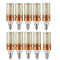 Miniatyrbillede 1 af 4: 10 stk. 12 W LED Majslys 1000 Lm E14 E27 T 60 SMD 2835