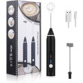 Miniatyrbilde 3 av 5: Elektrisk Melkeskummer Håndholdt USB Eggpisker Mixer