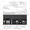 Miniatyrbillede 5 af 5: 1000W Bil Audio Forstærker Subwoofer Plade DIY Auto Afspiller