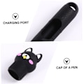 Miniatyrbillede 4 af 8: 2 stk. Stylus Pencil Case Sort Silikone Stylus Sleeve Pencil Case 1. generations Stylus Sleeve