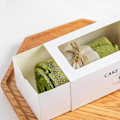 Miniatyrbillede 3 af 5: Macaron Kageæske Cupcake Brød Cookie Æske Bryllup