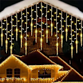 Pikkukuva 5 / 5: 3,5 m ja 5 m joulukranssiverhot valot 96 led:llä ja 216 led:llä