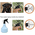Miniatyrbild 4 av 5: Sprayflaskor 2 st 600ml Tomma Plastflaskor med Trigger Spray