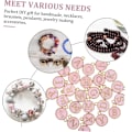 Pikkukuva 3 / 8: Englanninkieliset aakkosriipukset Korut DIY-korut Avaimenperät