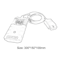 Pikkukuva 3 / 4: Kannettava diagnostiikkaväline Bluetooth-yhteydellä, yksi vihreä kortti ajoneuvoille