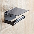 Miniatyrbillede 1 af 5: Toiletpapirholder Hylde Væghængt Mobiltelefon