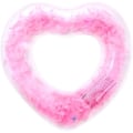 Miniatyrbillede 1 af 4: Oppustelig Hjerteformet Swimmingpool Ring Transparent Fjer