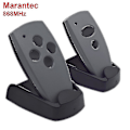 Pikkukuva 2 / 4: Marantec Digital D304 868MHz Garageavun Kääntöohjain D302 D382 D384 D313 D321 Käsikäyttöinen Lähetin Komento Garagelle 4 Buttons