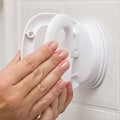Pikkukuva 3 / 5: Imu-kahva imukupilla varustettuna ikäihmisille, kylpyammeen kahva, seinäkahva, kylpyhuoneen kahva, wc:n kahva, suihkun seinäkiinnitys