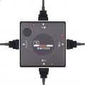 Pikkukuva 1 / 5: HDMI Mini-kytkin 3 laitteelle 1 TV:n kytkentälaatikko