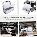 Miniatyrbillede 8 af 8: Battery Buddy 2 stk. Brandsikker Batteriopbevaringspose Lithium Batteri Beskyttelsespose