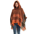 Miniatyrbild 3 av 5: Herringbone Huva med Krage Orange