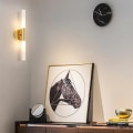 Miniatyrbillede 5 af 5: Metalrør Væglampe Op Ned Led Varmt Lys