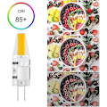 Miniatyrbilde 3 av 5: 10 stk Flimmerfrie Mini G4 Cob Lampe Ac Dc 12v Led 2w