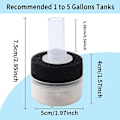 Miniatyrbillede 2 af 5: 4-pak Luftdrevet Biofilter Svamp Akvarium Filter, Bio Svamp Filter, Svamp, Luftpumpe Drevet Til