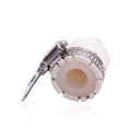 Miniatyrbillede 1 af 4: Silikon Universal Connector Bilvask Vandpistol Connector Lås Rør Hurtig Connector Engros Vaskemaskine Connector (1 stk, Hvid)