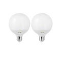 Miniatyrbild 1 av 5: 2-pack 12W LED-globbulb B22 E26 E27 G95
