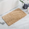 Miniatyrbillede 1 af 5: Badeværelsesmåtte Antislip Bademåtte Til Badeværelse Vandabsorberende Blød Mikrofiber Lusket Bademåtte Light camel 40*60CM