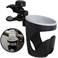 Miniatyrbillede 1 af 3: Flaskeholder / Kopholder Til Barnevogne / Buggy Med Anti-slip Klemme Enhed Gave