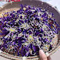 Miniatyrbilde 2 av 3: Topp 5A Blå Lotus Tørkede Blomster For Sachet Putefyll Naturlig Nymphaea Bulk For Lys Bryllup Røkelse Hjemmeduftproduksjon-hyj 50g Blue Lotus