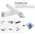 Miniatyrbilde 2 av 5: 4 stk 9W UV-lampe Lys for Neglekunst Tørker Herding Lampe U-formet Lampe Pære Rør