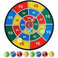 Miniatyrbild 1 av 3: Barnens Darttavla med Velcro 8 Bollar Fast Grepp Dart Spel