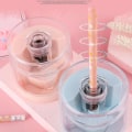 Miniatyrbillede 4 af 5: Automatisk Tegnestiftspidser til Børn, Grundskoleelever, Elektrisk Stiftspidser Electric solid color pink