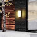 Miniatyrbilde 4 av 5: Vanntett vegglampe for utendørs, montert i jern