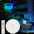 Miniatyrbillede 4 af 5: Stjernehimmel Projektionslys Måne Fuldt Himmels Stjerne Soveværelse Atmosfære Natlys Led Farverig Fjernbetjening Lampe