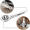 Miniatyrbild 3 av 5: Ägg Slicer Cutter, Rostfritt Stål Ägg Slicer, Hållbar Användning Multifunktionell Ägg Cutter, Skiva Hårdkokta Ägg Snabbt Och Effektivt, Skärverktyg