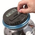 Miniatyrbilde 2 av 5: LCD Elektronisk Digital Tellende Myntboks Pengespareboks Krukke