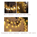 Miniatyrbilde 4 av 5: Globe-lysstreng 10m 100 LED Mini Ball Feelysslyng Utendørs