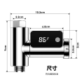 Miniatyrbillede 3 af 5: 360 Graders LED Vandhane Termometer Med LED Skærmvisning Justerbar