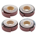 Miniatyrbild 2 av 5: Slippapper Rulle, 150 Korn, 240 Korn, 320 Korn, 400 Korn Slipband - 6 Meter 4 Rullar Slipband