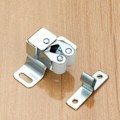 Pikkukuva 2 / 5: Koti Double Roller Pyörät Lukkokoukun Kaappioven Kalusteille. (hopea)(10kpl)