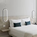 Miniatyrbillede 4 af 5: 16cm Enkelt Design Hængende Lampe Aluminium Geometrisk LED