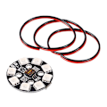 Miniatyrbild 2 av 5: Lätt Matek RGB LED Cirkelkort 7-Färger X8 16V